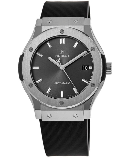 Montre Homme Luxe Automatique noire– Style Hublot Classic Fusion