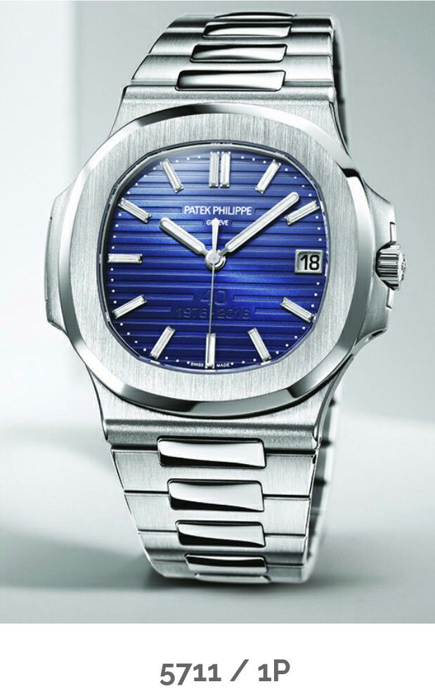 Montre Patek Philippe Nautilus – Cadran Bleu Nuit Dégradé & Bracelet Acier