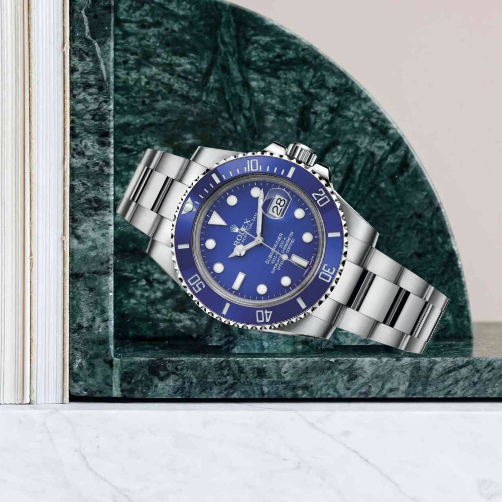 Montre Rolex  Cadran Bleu